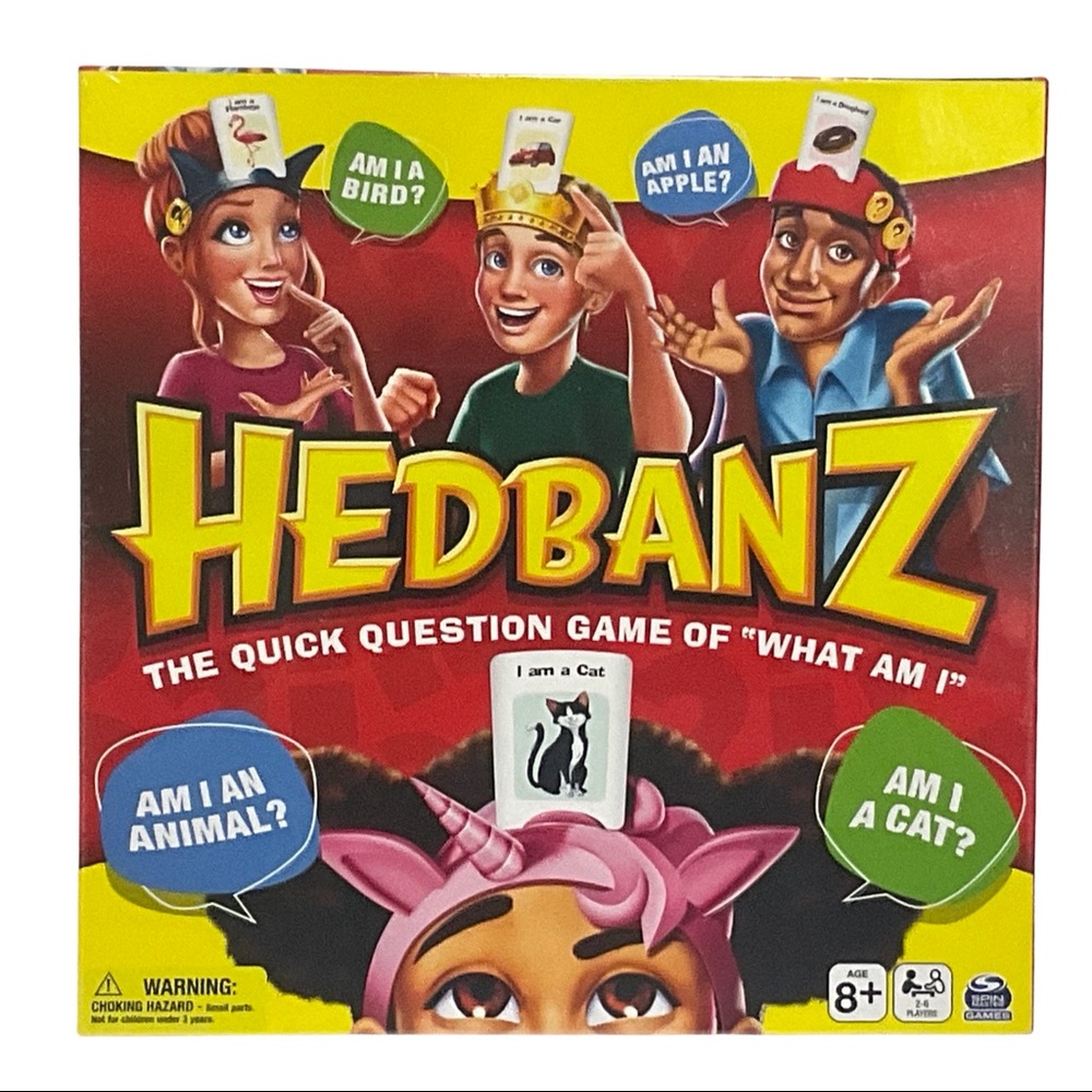 HEDBANZ What Am I? Family Board Game NEW